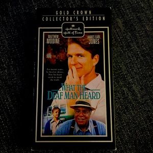 Hallmark Hall of Fame: What The Dead Man Heard (VHS)